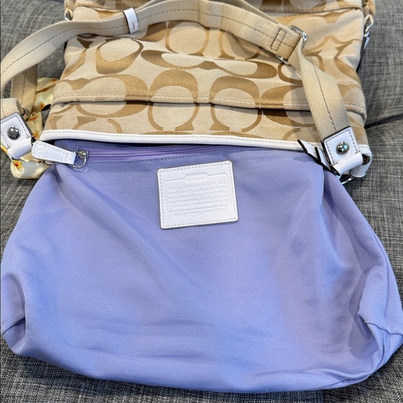 Coach Bag Daisy File Signature Jacquard Crossbody - Picture 10 of 17